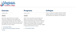 Desktop Screenshot of courses.vccs.edu